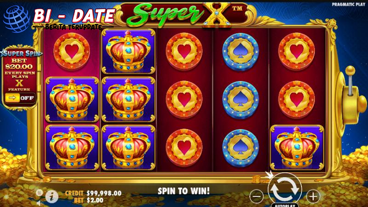 Super X: Guncang Dunia Slot dengan Kemenangan Gila-gilaan!