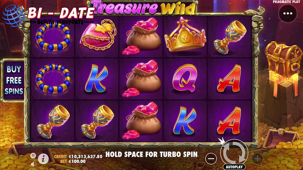 Treasure Wild: Mesin Slot yang Siap Menghantarkan Cuan Besar!
