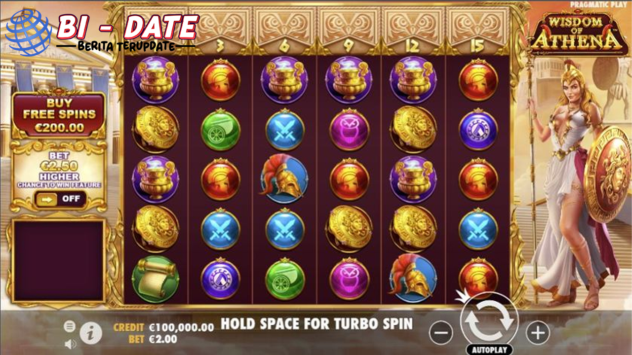 Slot Wisdom of Athena Langkah Cerdas Untuk Kemenangan Besar!