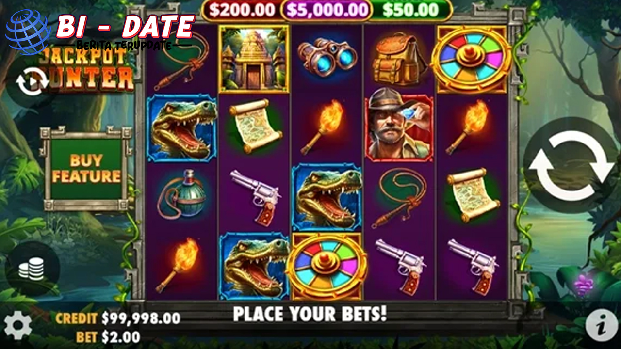 Jackpot Hunter: Slot Adrenalin Meninggi dan Kaya Mendadak!