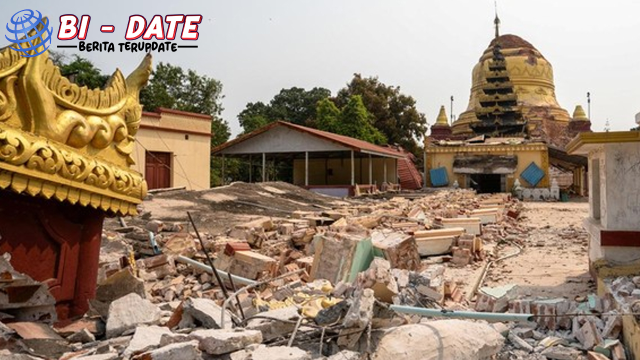 Mandalay Diguncang Gempa Kota Emas Kini Terhiasi Bayangan!