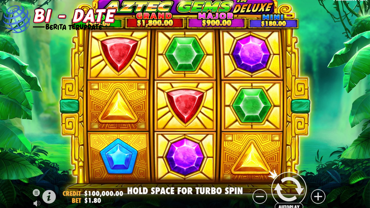 Cek Slot Aztec Gems! Cuan Disimpan Rapi di Balik Ukiran Lama!