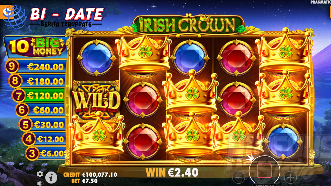 Game Slot Online Irish Crown Keberuntungan di Tanah Irlandia