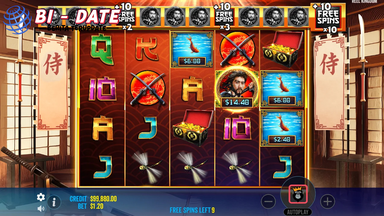 Slot Gacor Samurai Code Main Sekali Bisa Langsung Panen!