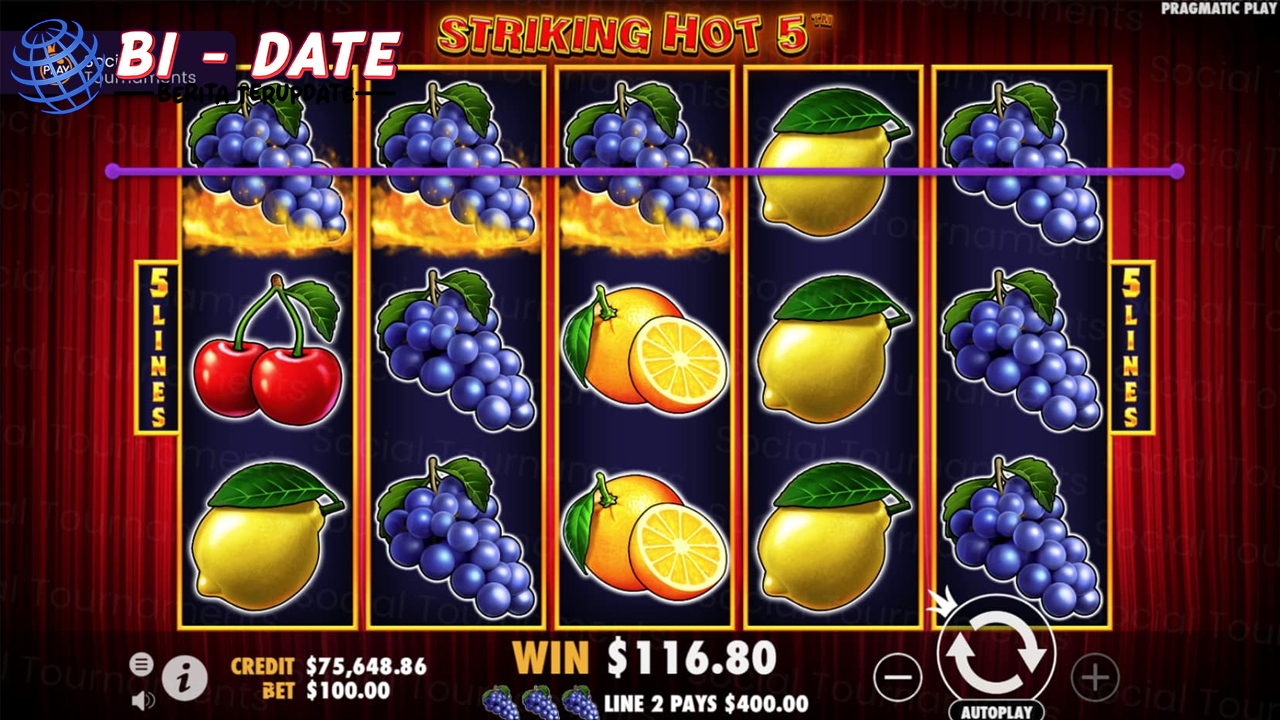 Striking Hot 5: Nostalgia Berbalut Slot Gacor Maxwin Sulit Ditolak!