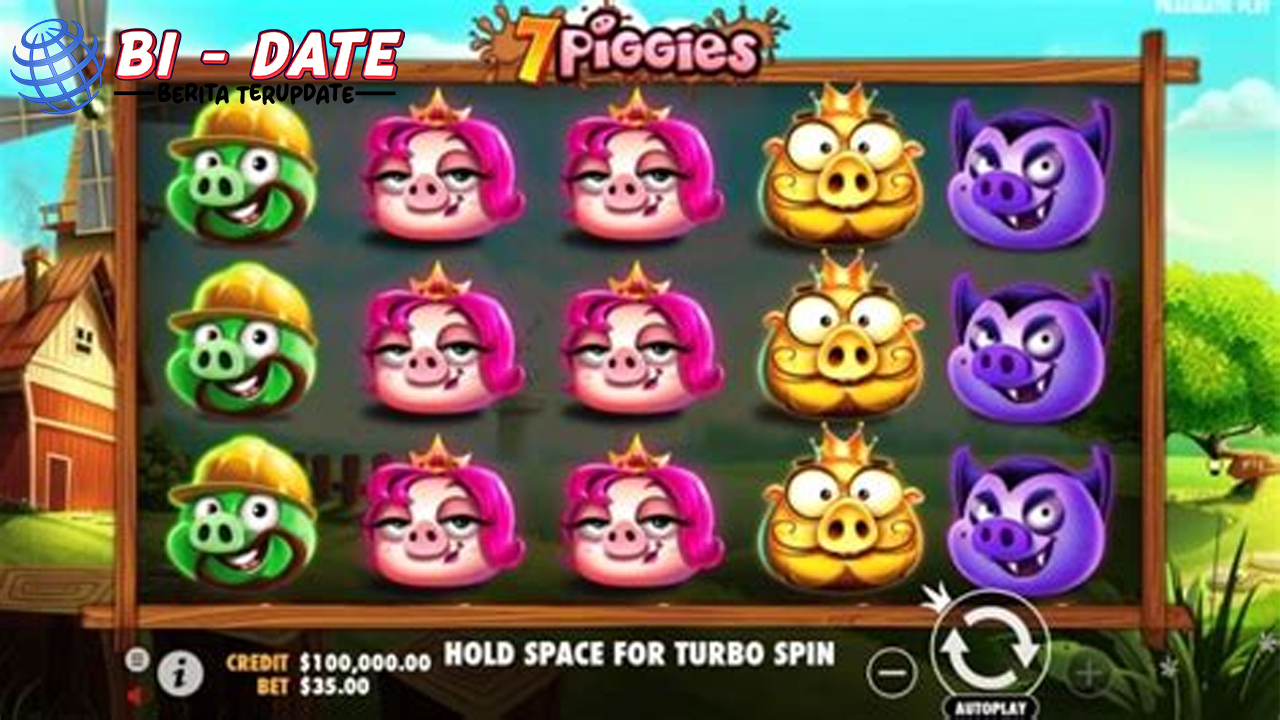 Slot Gacor 7 Piggies Babi Imut Pembawa Uang Deras!