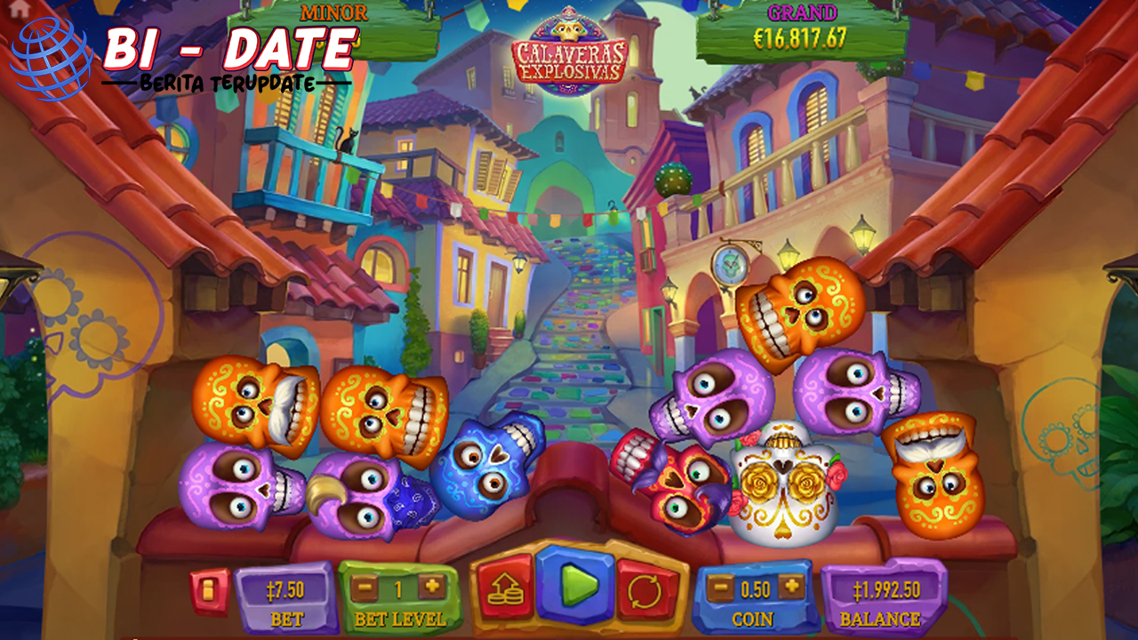 Ruby 8000 Ledakan Hadiah di Slot Calaveras Explosivas!