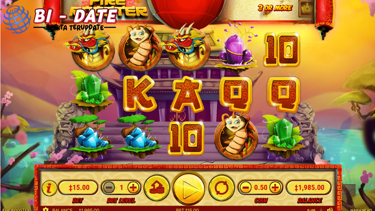 Bocoran Slot Fire Rooster Ruby8000 Login Kaki Emas!