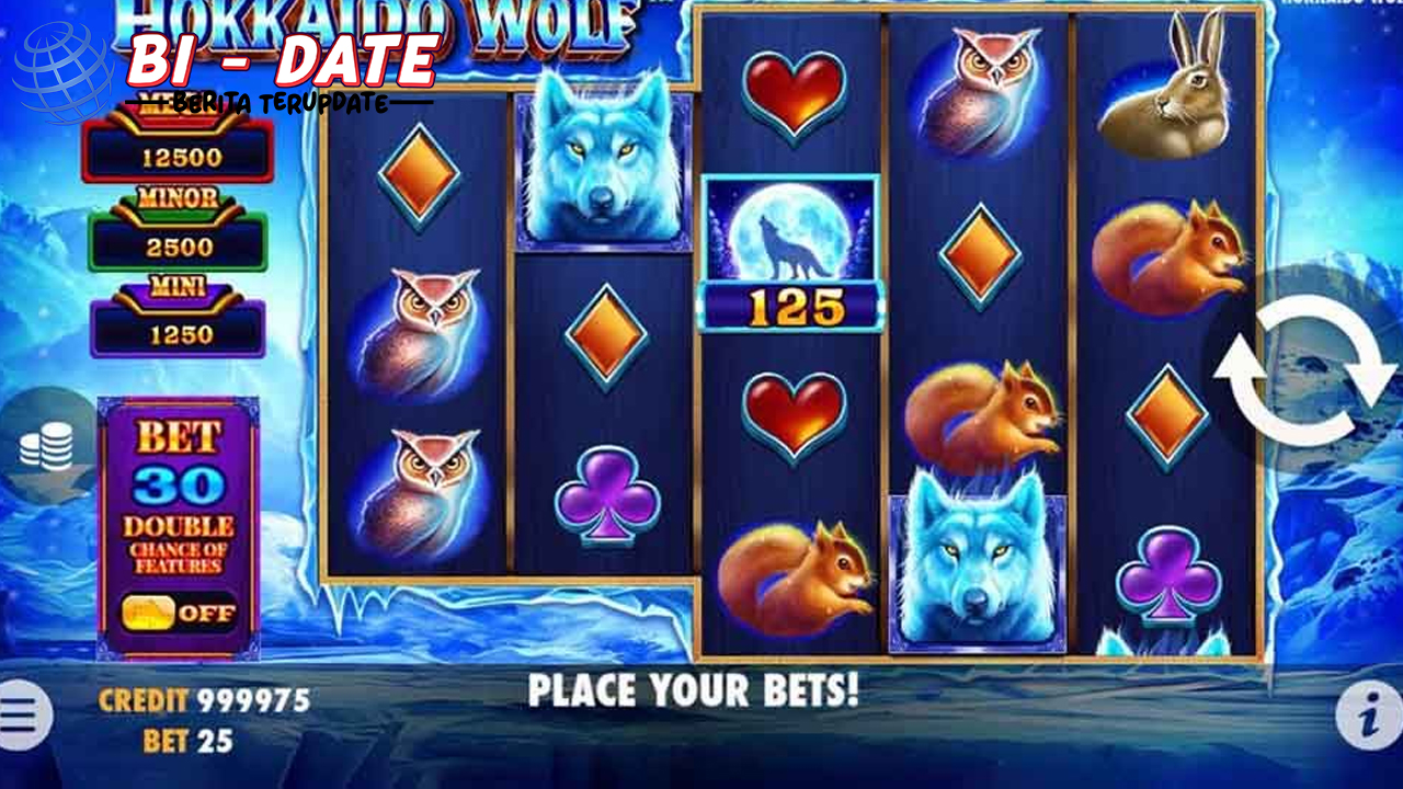 Hokkaido Wolf Game Slot Online dengan Jackpot hingga 500x