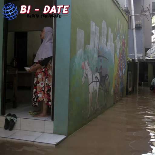 Banjir Parah di Jakarta, 56 RT Terendam dan 6 Jalan Macet Total