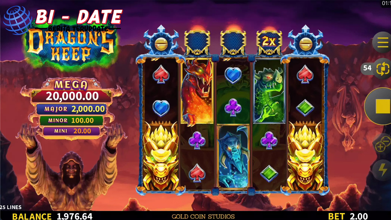 Link Cnnslot Memikat Dragon's Keep Jadi Slot 1 Terfavorit