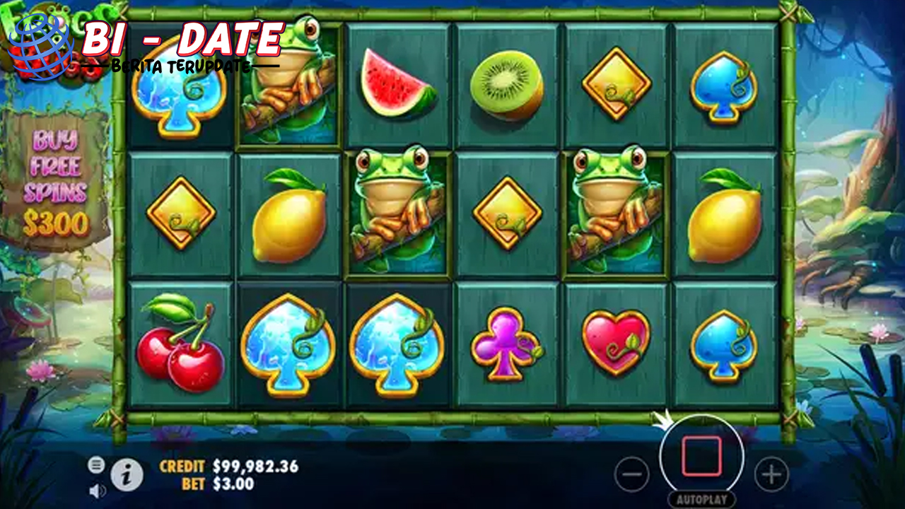 Slot Online Dunia Amfibi Baru Menggemaskan di Frogs & Bugs 1!