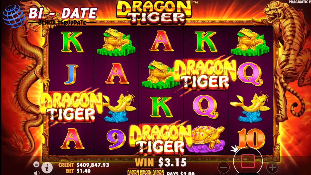 Start Dragon Tiger di Cnnslot Finish-nya Hidup Bank 2025!