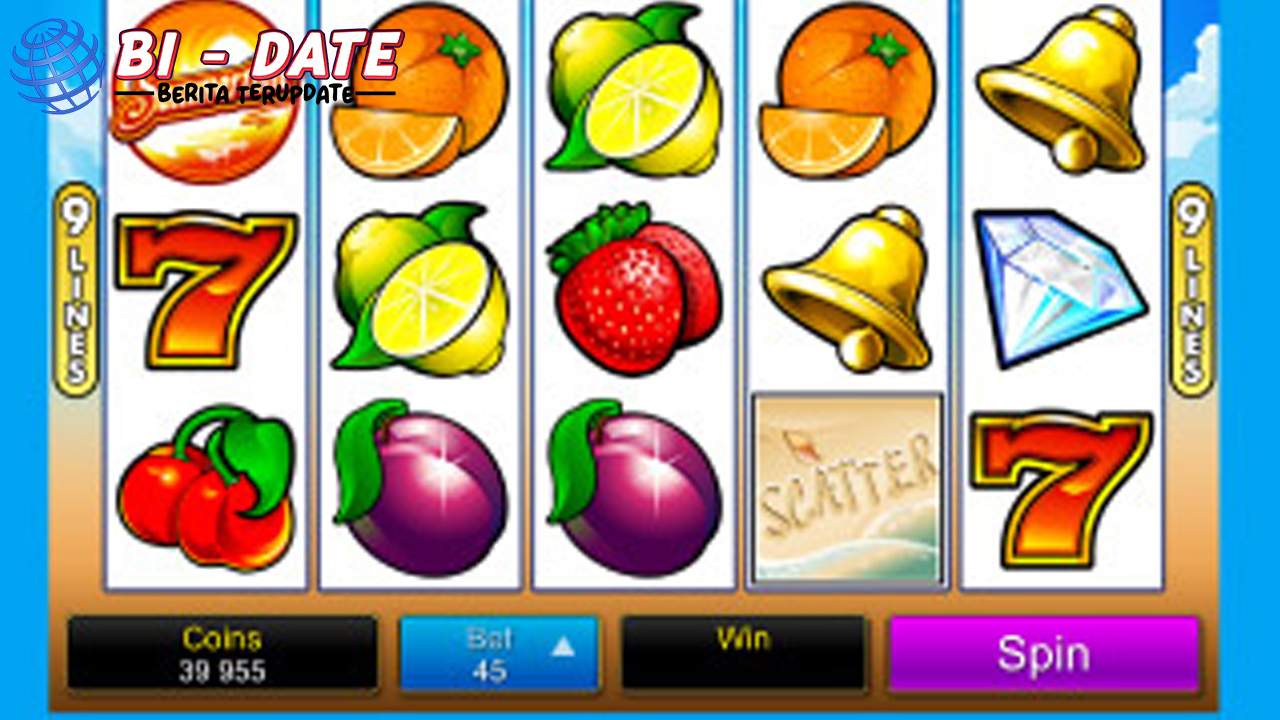 Slot Online Summertime Berburu 5 Harta Karun di Pantai