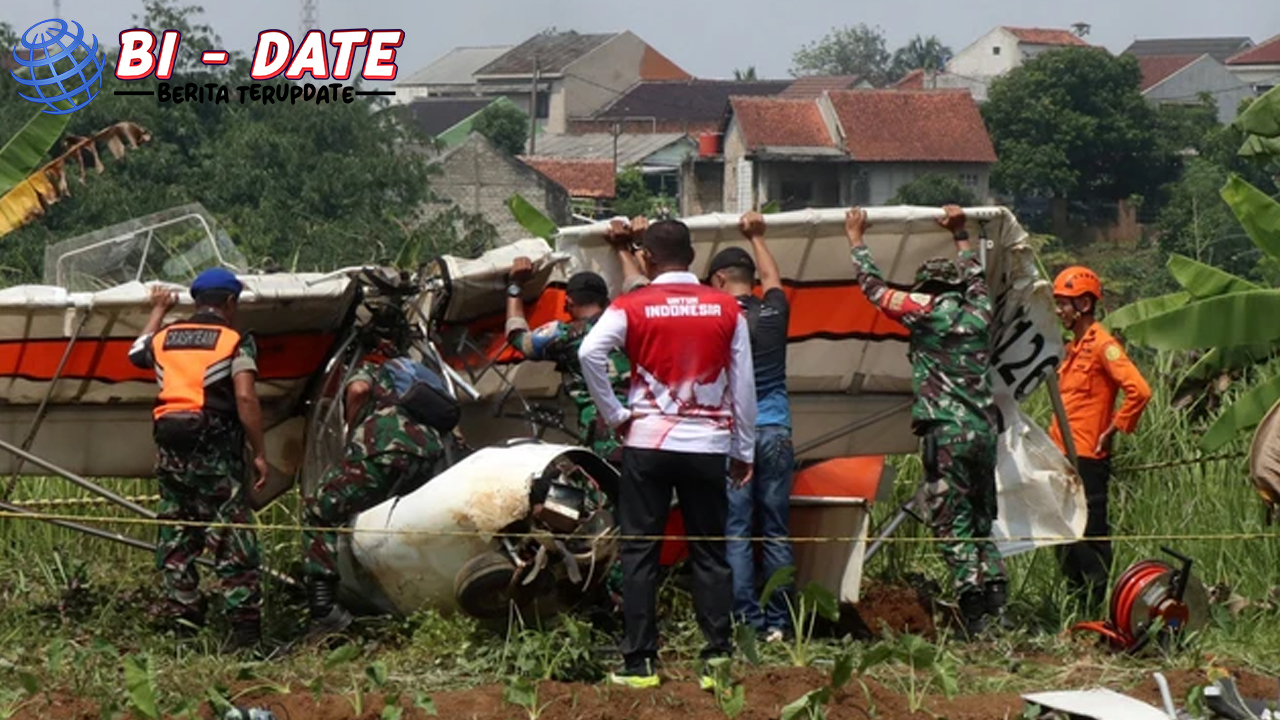 Kondisi Kopilot Pesawat Latih Jatuh di Bogor, Ini 7 Detailnya