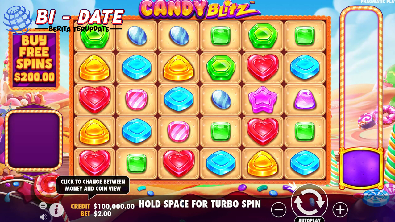 Cnnslot 2025 Candy Blitz Slot Menang 7 Level Beda!