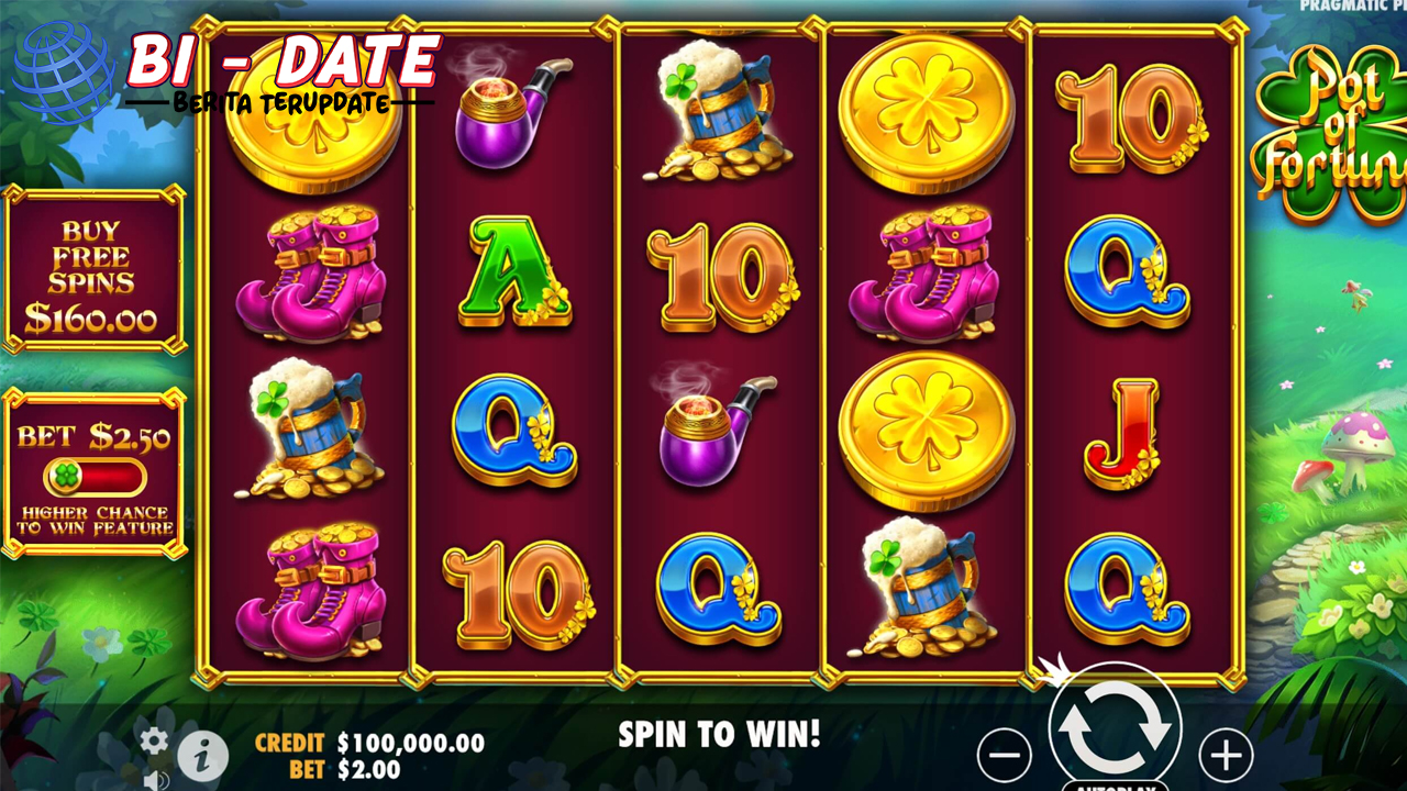 Pot of Fortune Menangkan Penuh Periuk Alternatif RTP8000