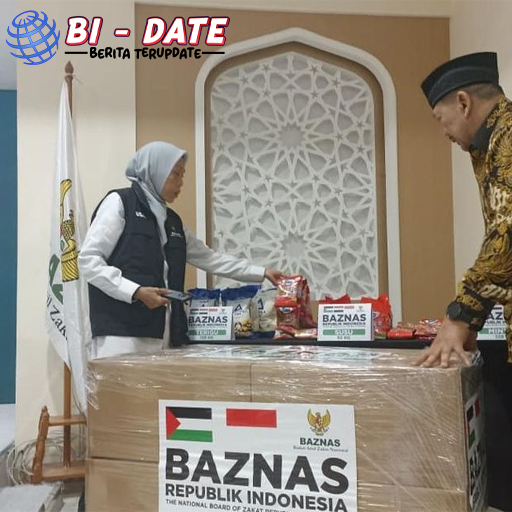 BAZNAS Kirim Bantuan dalam Palestina Sambut HUT RI ke-80BAZNAS Kirim Bantuan dalam Palestina Sambut HUT RI ke-80