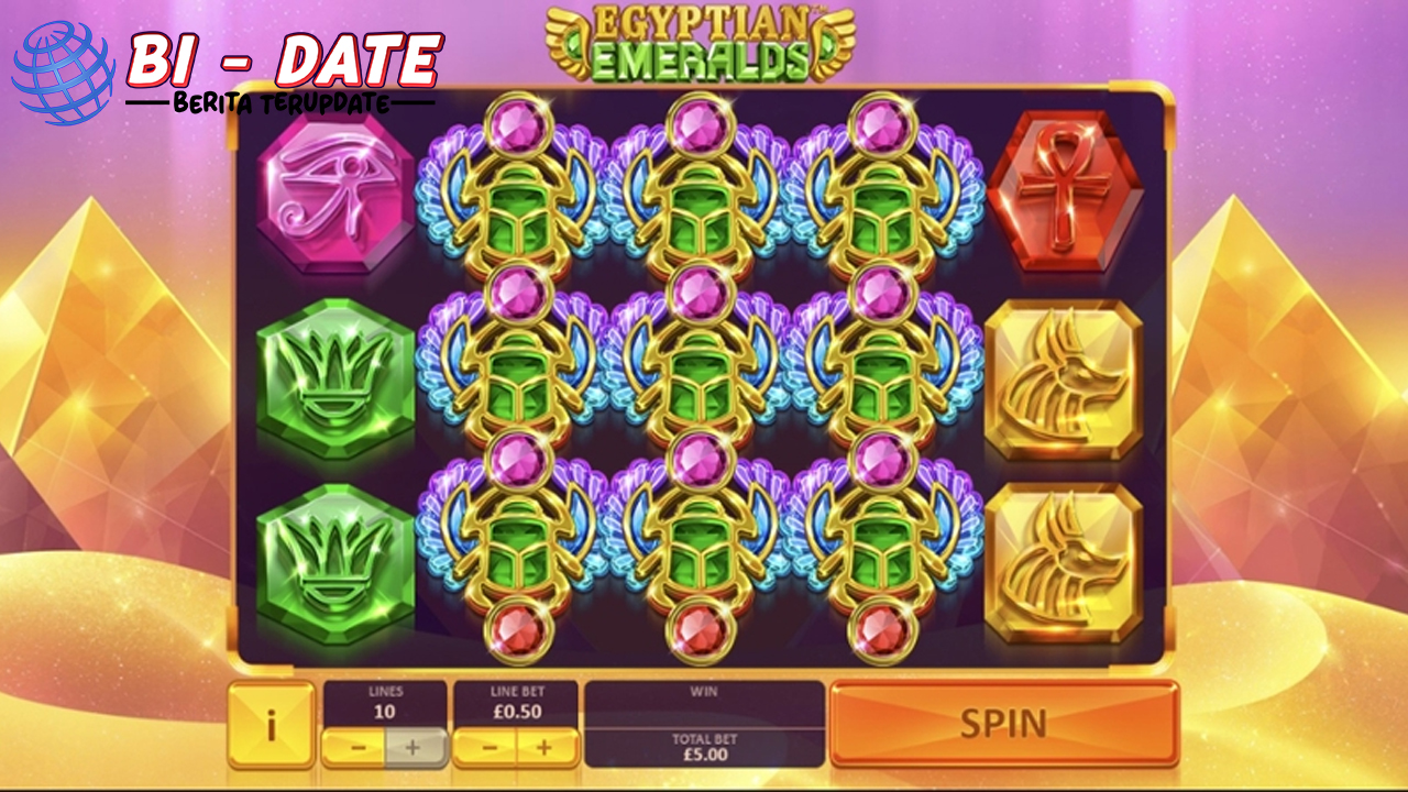 Egyptian Emeralds Slot Rtp8000 dan Kilau Hidup
