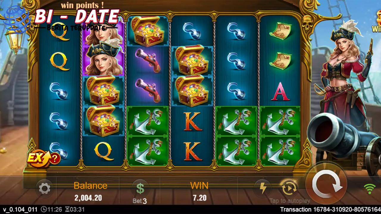 Pirate Queen Datang Tanpa Bertahan Rtp8000 Slot