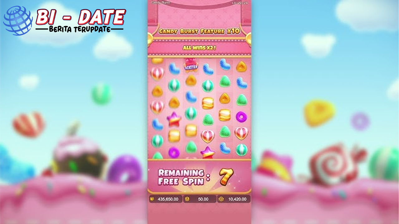 Candy Burst Serangan Permen Slot Bet 200!