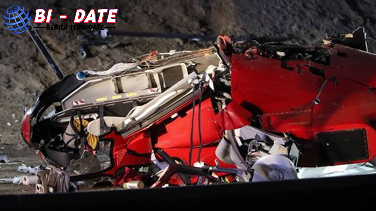 Helikopter Tajam Terhempas di California, 5 Terluka