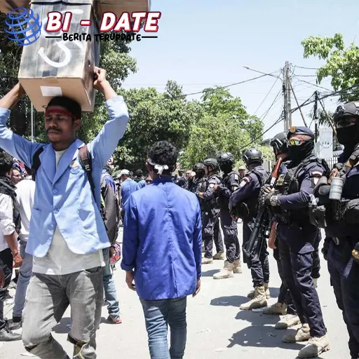 597 Polisi Kawal Demo Guru Penuh di Monas Hari Ini