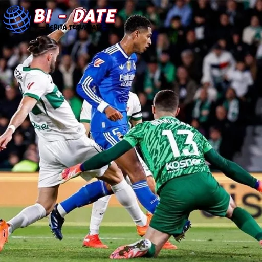 Liga Spanyol Elche vs Real Madrid baru Imbang 2-2