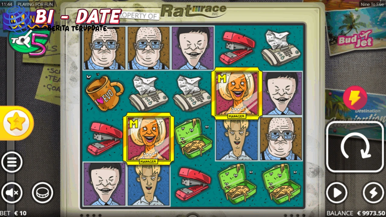 Nine To Five: Game 32  FPS yang Spektakuler, Lur!