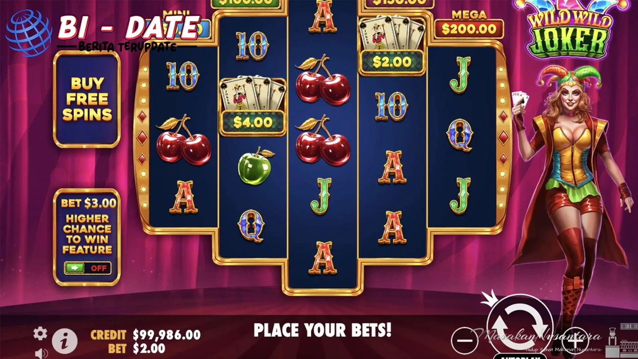 Sukses Wild Wild Joker Pengungsi Receh 2jt