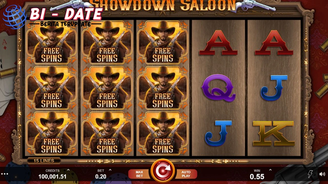 Showdown Saloon 8 Tutorial Bonus Segede